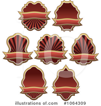 Royalty-Free (RF) Labels Clipart Illustration by Vector Tradition SM - Stock Sample #1064309