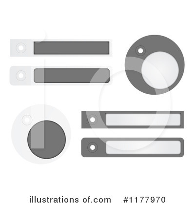 Royalty-Free (RF) Labels Clipart Illustration by vectorace - Stock Sample #1177970