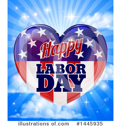 Royalty-Free (RF) Labor Day Clipart Illustration by AtStockIllustration - Stock Sample #1445935