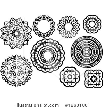 Royalty-Free (RF) Lace Clipart Illustration by Vector Tradition SM - Stock Sample #1260186