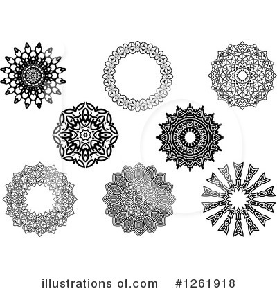 Royalty-Free (RF) Lace Clipart Illustration by Vector Tradition SM - Stock Sample #1261918