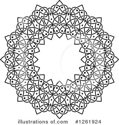 Royalty-Free (RF) Lace Clipart Illustration by Vector Tradition SM - Stock Sample #1261924