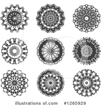 Royalty-Free (RF) Lace Clipart Illustration by Vector Tradition SM - Stock Sample #1265929