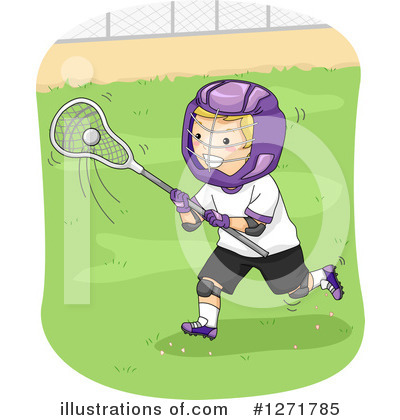 Royalty-Free (RF) Lacrosse Clipart Illustration by BNP Design Studio - Stock Sample #1271785