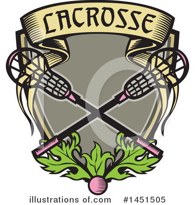 Royalty-Free (RF) Lacrosse Clipart Illustration by patrimonio - Stock Sample #1451505