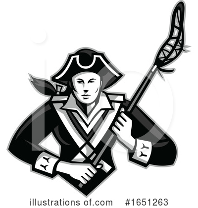 Royalty-Free (RF) Lacrosse Clipart Illustration by patrimonio - Stock Sample #1651263