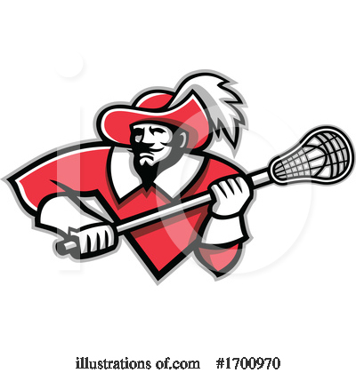 Royalty-Free (RF) Lacrosse Clipart Illustration by patrimonio - Stock Sample #1700970