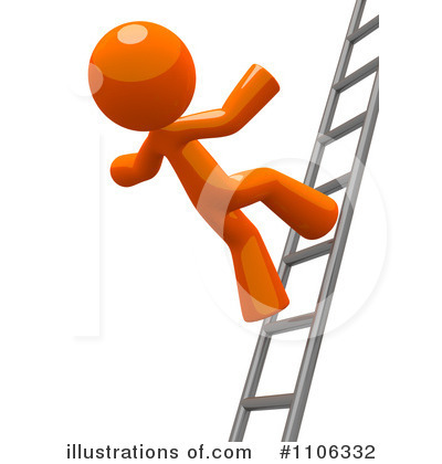 Royalty-Free (RF) Ladder Clipart Illustration by Leo Blanchette - Stock Sample #1106332