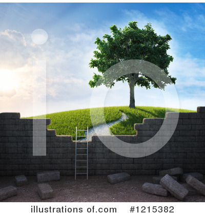 Royalty-Free (RF) Ladder Clipart Illustration by Mopic - Stock Sample #1215382