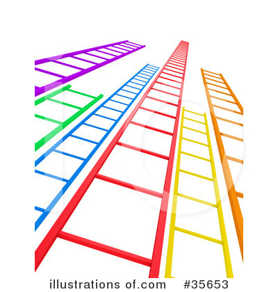 Royalty-Free (RF) Ladder Clipart Illustration by Tonis Pan - Stock Sample #35653