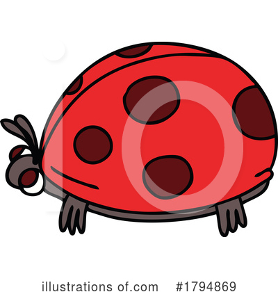Royalty-Free (RF) Ladybird Clipart Illustration by lineartestpilot - Stock Sample #1794869