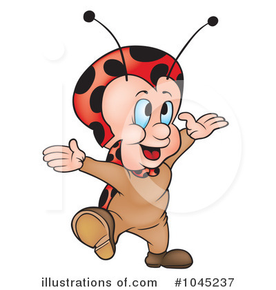 Royalty-Free (RF) Ladybug Clipart Illustration by dero - Stock Sample #1045237