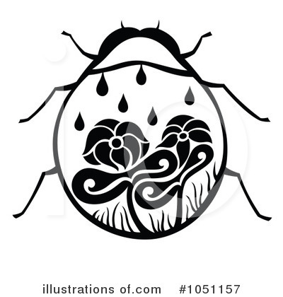 Royalty-Free (RF) Ladybug Clipart Illustration by Cherie Reve - Stock Sample #1051157
