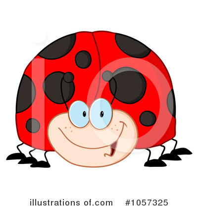 Royalty-Free (RF) Ladybug Clipart Illustration by Hit Toon - Stock Sample #1057325
