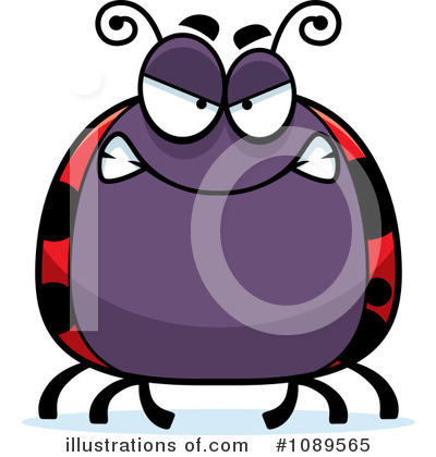 Royalty-Free (RF) Ladybug Clipart Illustration by Cory Thoman - Stock Sample #1089565