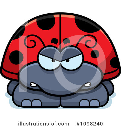 Royalty-Free (RF) Ladybug Clipart Illustration by Cory Thoman - Stock Sample #1098240