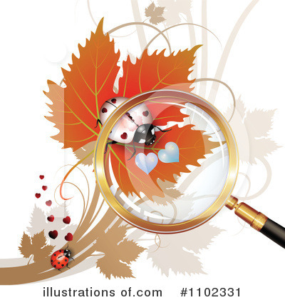 Royalty-Free (RF) Ladybug Clipart Illustration by merlinul - Stock Sample #1102331