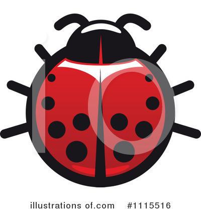 Ladybugs Clipart #1115516 by Vector Tradition SM