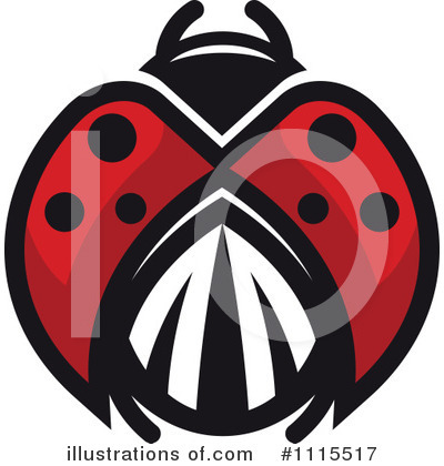 Royalty-Free (RF) Ladybug Clipart Illustration by Vector Tradition SM - Stock Sample #1115517