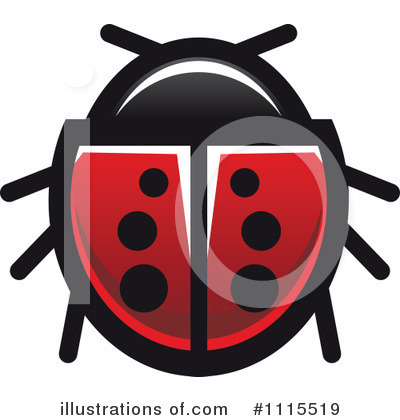 Royalty-Free (RF) Ladybug Clipart Illustration by Vector Tradition SM - Stock Sample #1115519