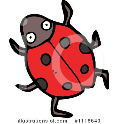 Royalty-Free (RF) Ladybug Clipart Illustration by lineartestpilot - Stock Sample #1118649