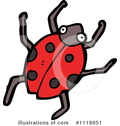 Royalty-Free (RF) Ladybug Clipart Illustration by lineartestpilot - Stock Sample #1118651