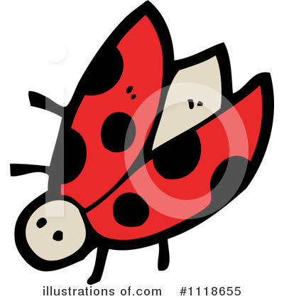Royalty-Free (RF) Ladybug Clipart Illustration by lineartestpilot - Stock Sample #1118655