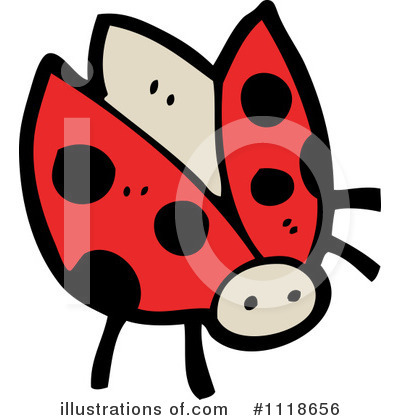 Royalty-Free (RF) Ladybug Clipart Illustration by lineartestpilot - Stock Sample #1118656