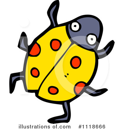 Royalty-Free (RF) Ladybug Clipart Illustration by lineartestpilot - Stock Sample #1118666