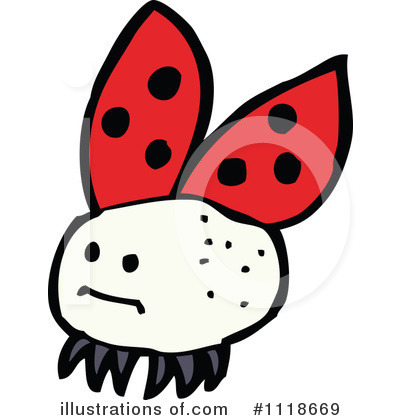 Royalty-Free (RF) Ladybug Clipart Illustration by lineartestpilot - Stock Sample #1118669