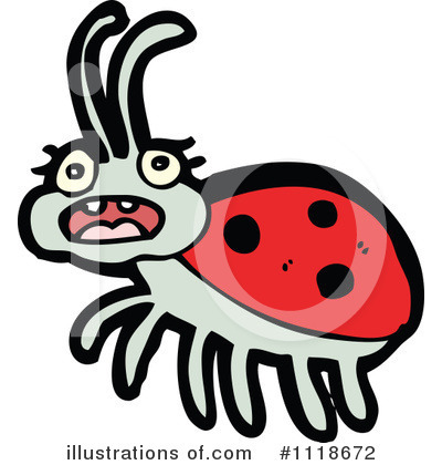 Royalty-Free (RF) Ladybug Clipart Illustration by lineartestpilot - Stock Sample #1118672