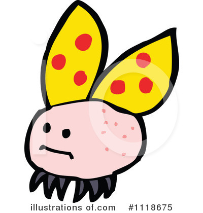 Royalty-Free (RF) Ladybug Clipart Illustration by lineartestpilot - Stock Sample #1118675