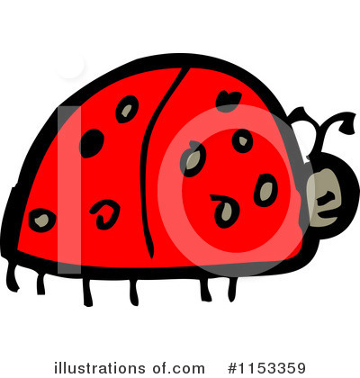 Royalty-Free (RF) Ladybug Clipart Illustration by lineartestpilot - Stock Sample #1153359