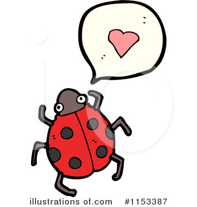 Royalty-Free (RF) Ladybug Clipart Illustration by lineartestpilot - Stock Sample #1153387