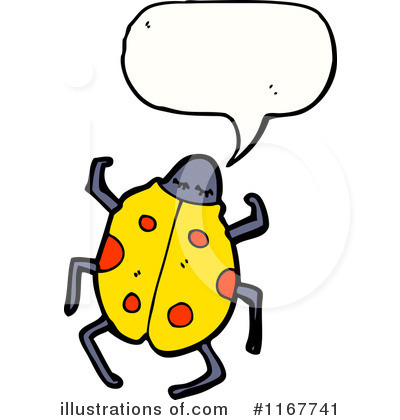 Royalty-Free (RF) Ladybug Clipart Illustration by lineartestpilot - Stock Sample #1167741