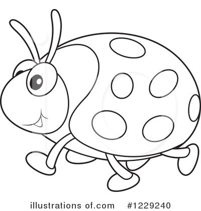 Ladybug Clipart #1229240 by Alex Bannykh