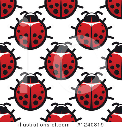 Ladybug Clipart #1240819 by Vector Tradition SM