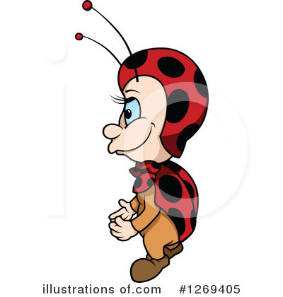 Ladybugs Clipart #1269405 by dero
