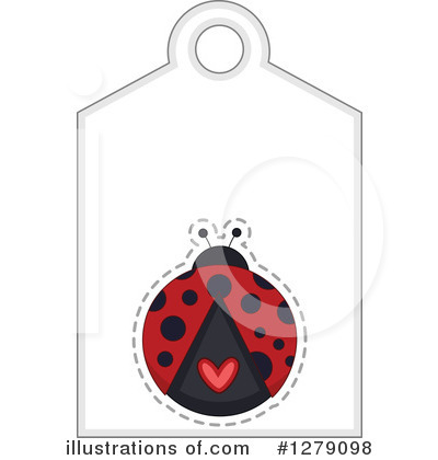 Royalty-Free (RF) Ladybug Clipart Illustration by BNP Design Studio - Stock Sample #1279098