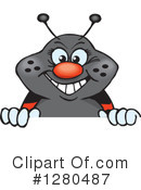 Ladybug Clipart #1280487 by Dennis Holmes Designs