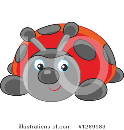 Royalty-Free (RF) Ladybug Clipart Illustration by Alex Bannykh - Stock Sample #1289983