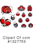 Ladybug Clipart #1327759 by Vector Tradition SM