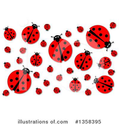 Royalty-Free (RF) Ladybug Clipart Illustration by oboy - Stock Sample #1358395