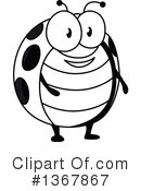 Ladybug Clipart #1367867 by Vector Tradition SM