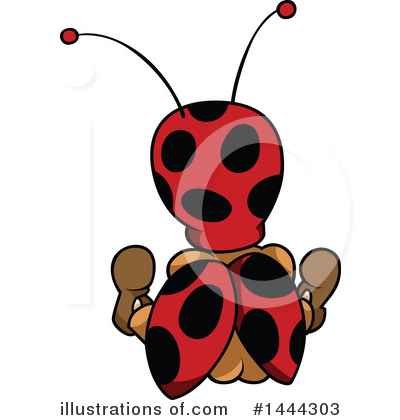 Royalty-Free (RF) Ladybug Clipart Illustration by dero - Stock Sample #1444303