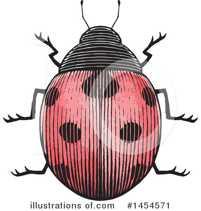 Royalty-Free (RF) Ladybug Clipart Illustration by cidepix - Stock Sample #1454571