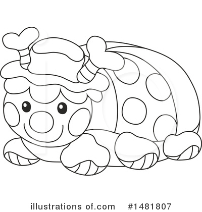 Royalty-Free (RF) Ladybug Clipart Illustration by Alex Bannykh - Stock Sample #1481807