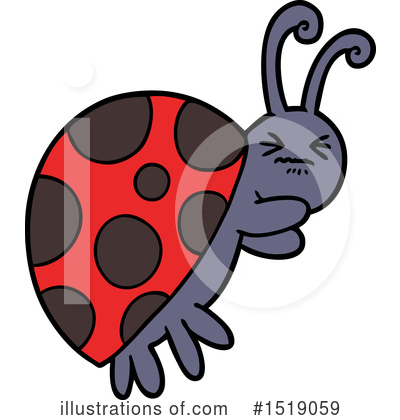 Royalty-Free (RF) Ladybug Clipart Illustration by lineartestpilot - Stock Sample #1519059