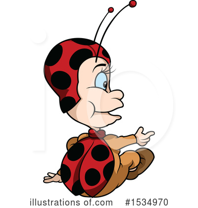 Ladybugs Clipart #1534970 by dero