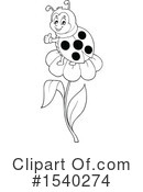 Ladybug Clipart #1540274 by visekart